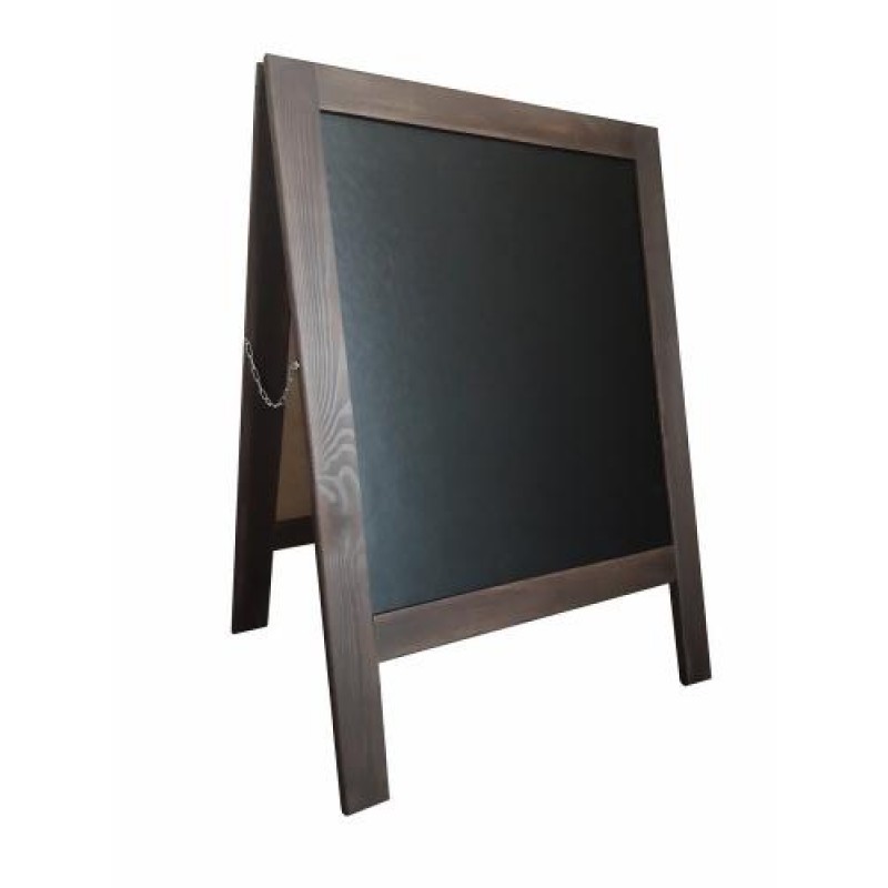 Штендер крейдяний двосторонній Бертик 70*60 см Венге (арт. ш1).