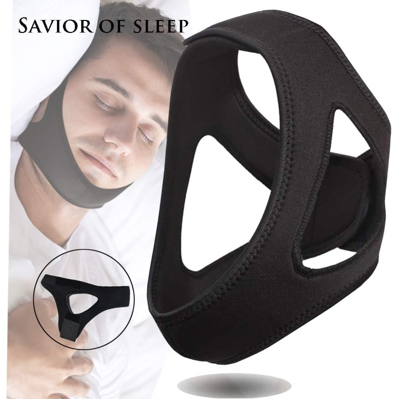 Пов'язка від хропіння ANNEK на голову Чорний (AN1052)