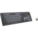 Бездротова клавіатура Logitech MX Mechanical Graphite Clicky (920-010759)