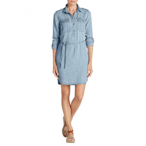 Сукня Eddie Bauer Womens Tranquil Embroidered Dress Lt BLUE 40 Світло-блакитний (0060LBL-40) в інтернет супермаркеті PbayMarket!