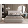 Ліжко BNB Santa Maria Comfort 120 х 190 см З підйомним механізмом та нішою для білизни Екошкіра Бежевий в інтернет супермаркеті PbayMarket!