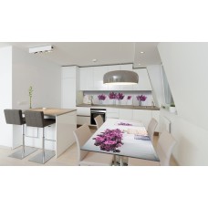 Наклейка вінілова на стіл Zatarga «Бузок у відрі» 650х1200 мм Z180830/1st