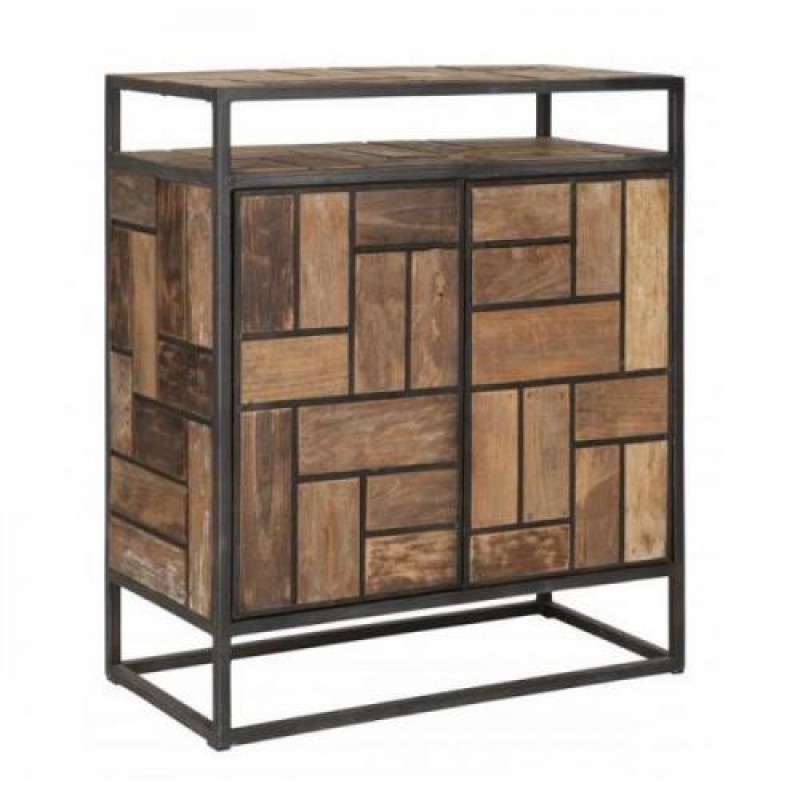 Комод Loft NS-276 950x800x400 мм Чорний