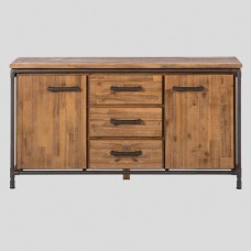 Комод Loft NS-249 830x1500x450 мм Чорний