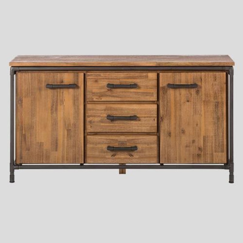 Комод Loft NS-249 830x1500x450 мм Чорний