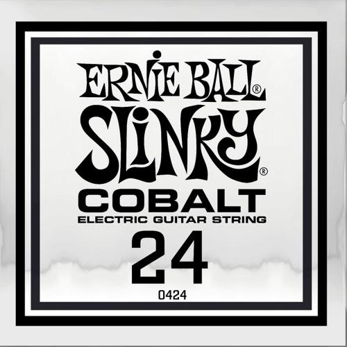 Струна Ernie Ball P10424 Slinky Cobalt Electric Guitar Single String .024 Струна Ernie Ball P10424 Slinky Cobalt Electric Guitar Single String .024