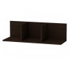 Полиця навісна Компанит П 30 85х30х25 см Венге темний