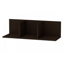 Полиця навісна Компанит П 30 85х30х25 см Венге темний