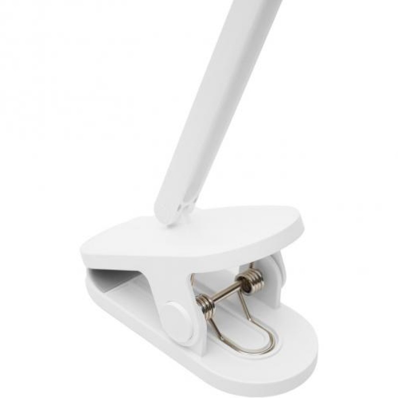 Настільна лампа з акумулятором Hoz Clip Lamp 3.5W 1200 mAh White (MR65077)