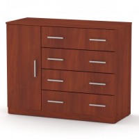 Комод Компаніт 4+1Б Яблуня (105х45х85 см) Комод Компаніт 4+1Б Яблуня (105х45х85 см)