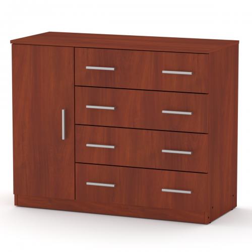 Комод Компаніт 4+1Б Яблуня (105х45х85 см) Комод Компаніт 4+1Б Яблуня (105х45х85 см)