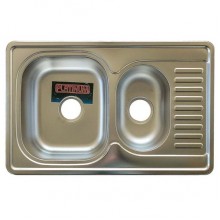 Кухонна мийка Platinum 7850D Хром (40109)
