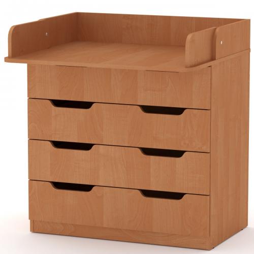 Комод пеленальний Компаніт вільха Комод пеленальний Компаніт вільха