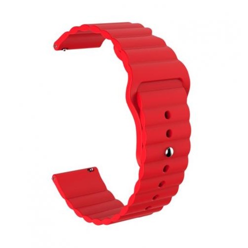 Ремінець BeWatch для Amazfit BIP | Bip Lite | Bip U/Pro/Mini | GTS | GTS 2(E) | GTR 42mm силіконовий 20мм Wave Червоний (1010704) Ремінець BeWatch для Amazfit BIP | Bip Lite | Bip U/Pro/Mini | GTS | GTS 2(E) | GTR 42mm силіконовий 20мм Wave Червоний (1010704)