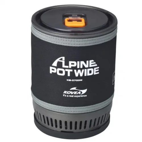 Система приготування їжі Kovea Alpine Pot Wide KB-0703W Чорний (2482958602) Система приготування їжі Kovea Alpine Pot Wide KB-0703W Чорний (2482958602)