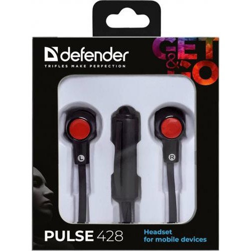 Гарнітура Defender Pulse 428 Black/Red (63428) (6232788)