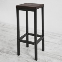 Барний стілець GoodsMetall у стилі ЛОФТ 750х300х300 БС233