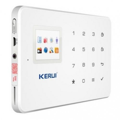 Комплект сигналізації GSM KERUI G-18 modern plus з Wi-Fi IP камерою Білий (HFGVCC28CHCBVGEO) Комплект сигналізації GSM KERUI G-18 modern plus з Wi-Fi IP камерою Білий (HFGVCC28CHCBVGEO)