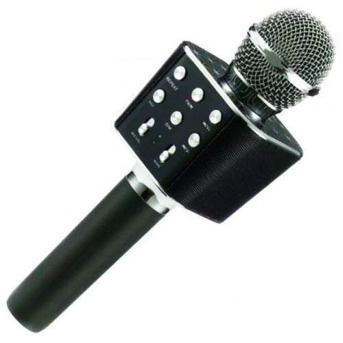 Бездротовий караоке мікрофон WSTER WS-1688 Black (320465952) Бездротовий караоке мікрофон WSTER WS-1688 Black (320465952)