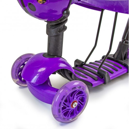 Самокат багатофункціональний Scooter Сонечко 5in1 Violet (1350702347) Самокат багатофункціональний Scooter Сонечко 5in1 Violet (1350702347)
