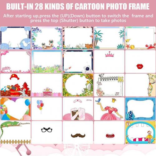 Дитячий цифровий фотоапарат Smart Kids KM-89 Teddy Full HD, 12 МП Блакитний + Карта пам'яті 32 ГБ