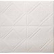 Самоклеюча декоративна 3D панель Loft Expert 022-6 Візерунок у ромбі 700x700x6 мм