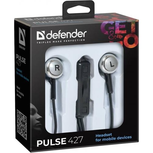 Гарнітура Defender Pulse 427 Black/Silver (63427) (6232787) в інтернет супермаркеті PbayMarket!