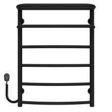 Рушникосушарка електрична Готель П6 400х700 Deffi Чорний EF16 (C.OD.70.40.6.E.B.L.5)