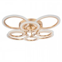 Полочна LED люстра Sunlight 5333/4+4 GLD Gold