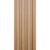 Декоративна стінова рейка Sticker Wall WPC Коричневий 160x3000x23 мм (SW-00001857)
