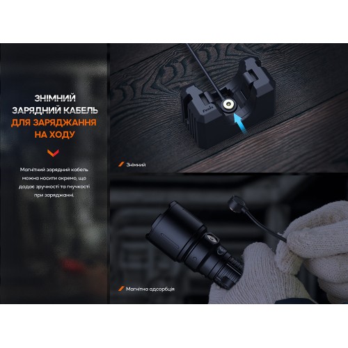 Ручний професійний ліхтар Fenix WF26R із магнітною зарядкою Ручний професійний ліхтар Fenix WF26R із магнітною зарядкою