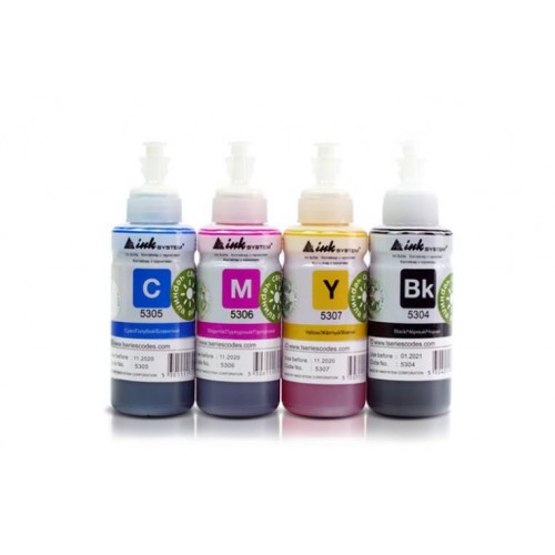 Набір чорнил INKSYSTEM для Epson Expression Home XP-432 100 мл 4 шт Набір чорнил INKSYSTEM для Epson Expression Home XP-432 100 мл 4 шт
