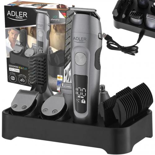 Акумуляторна машинка для стрижки волосся Adler AD 2944 6в1 Акумуляторна машинка для стрижки волосся Adler AD 2944 6в1