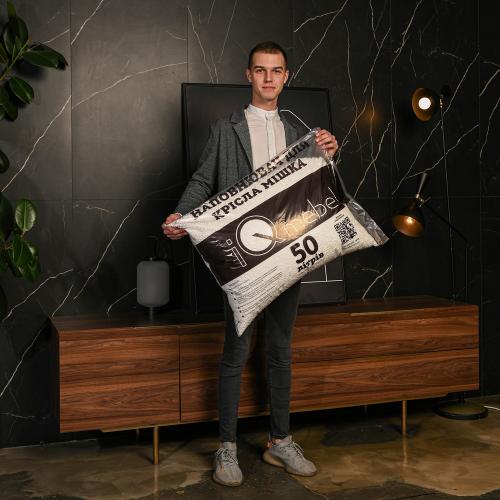 Оригінальний наповнювач 50л для крісла iQmebel. Комфортне впакування Оригінальний наповнювач 50л для крісла iQmebel. Комфортне впакування