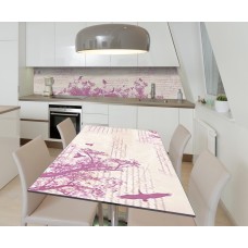 Наклейка вінілова на стіл Zatarga  