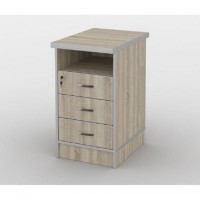 Тумба офісна Тиса Мебель ТМ-113 2 Сонома 76x60x40 см Тумба офісна Тиса Мебель ТМ-113 2 Сонома 76x60x40 см