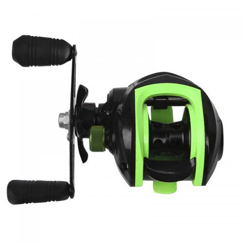 Котушка рибальська мультиплікаторна yumoshi AK 201 Black-Green Left 6294-85959 Котушка рибальська мультиплікаторна yumoshi AK 201 Black-Green Left 6294-85959
