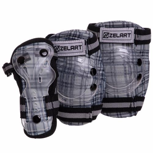 Комплект захисту Zelart CANDY SK-4678 M Чорний Комплект захисту Zelart CANDY SK-4678 M Чорний