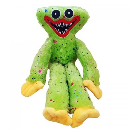 М'яка іграшка UKC Блискучий Хагі Ваги Huggy Wuggy з липучками на руках 45 см Салатовий М'яка іграшка UKC Блискучий Хагі Ваги Huggy Wuggy з липучками на руках 45 см Салатовий