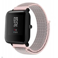 Ремінець BeWatch для Xiaomi Amazfit BIP| Lite | GTS | GTR 42mm нейлоновий 20мм липучка Рожевий (1011338) Ремінець BeWatch для Xiaomi Amazfit BIP| Lite | GTS | GTR 42mm нейлоновий 20мм липучка Рожевий (1011338)