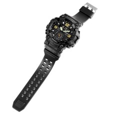 Чоловічий спортивний наручний годинник Skmei 1637 водонепроникні Чорний