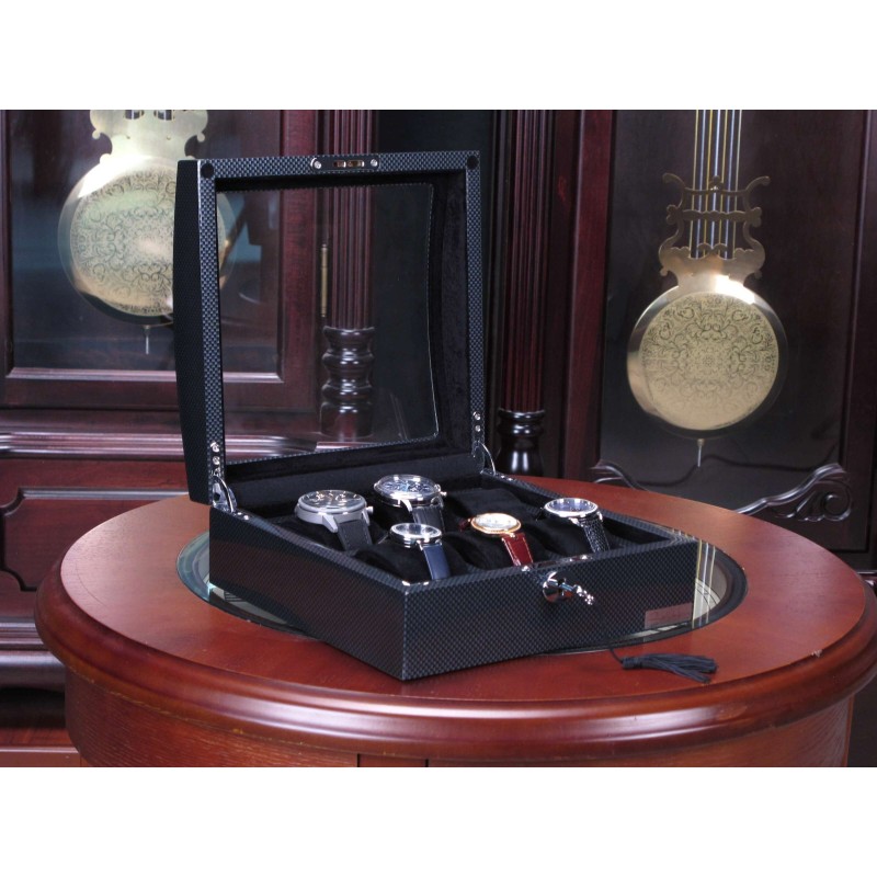 Шкатулка для зберігання годинників Salvadore WB3035-6CAB Сірий