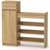 Тумба для взуття ТО-16 Компанит Дуб сонома (100х28х100 см)