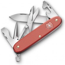 Складаний швейцарський ніж Victorinox Pioneer X Stone Red 9,3 см Червоний (0.8231.L25)
