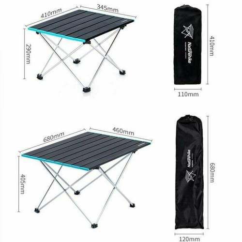 Стіл розкладний туристичний Naturehike NH19Z008-Z 410x325x29 мм Сірий (2389480282) Стіл розкладний туристичний Naturehike NH19Z008-Z 410x325x29 мм Сірий (2389480282)