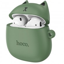 Дитячі бездротові навушники Bluetooth HOCO Cat EW45 в кейсі Оlive N