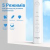 Електрична зубна щітка обертаюча з футляром Bitvae R2 8 насадок White