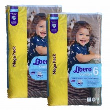 Дитячі підгузники Libero Comfort 6 (13-20 кг) 140 шт