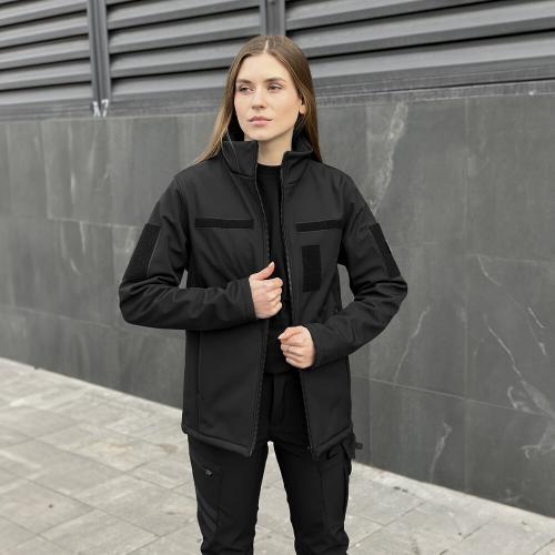 Куртка жіноча тактична Pobedov Shadow 359181 XXXL Чорний (00000005964) Куртка жіноча тактична Pobedov Shadow 359181 XXXL Чорний (00000005964)