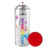 Емаль універсальна Аерозоль New Ton 400 мл RAL 3020 Червона Емаль універсальна Аерозоль New Ton 400 мл RAL 3020 Червона